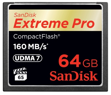 64GB Extreme Pro UDMA 7 Compact Flash Memory Card (Up to 160MB/150MB/s) *FREE SHIPPING*