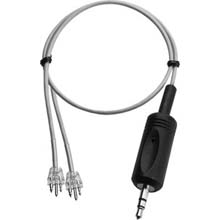 Binaural Direct Audio Input Cable With Euro Plug And 3.5 Mm Jack Plug, Compatible With Rr820-S, Ri810-S, Ri250-J, And Ri250s Receivers, 
