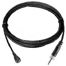 Straight Steel Reinforced Cable (Black) For Evolution Wireless