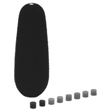 Black Foam Windscreen For Mkh60 (2.0 Oz)