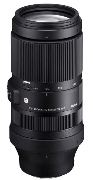 100-400mm f/5-6.3 Contemporary DG DN OS Contemporary Lens for Sony E Mount  (67mm) *FREE SHIPPING*