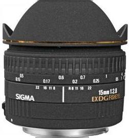 15/2.8 EX DG Diagonal Fisheye Lens  For Nikon  *FREE SHIPPING*