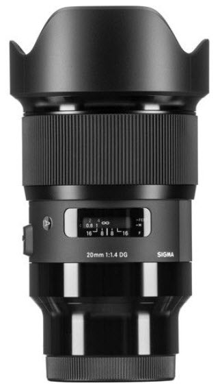 20mm f/1.4 DG HSM Art Lens For Sony E *FREE SHIPPING*