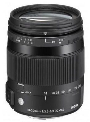 18-200mm F3.5-6.3 DC Macro OS HSM Contemporary Lens For Nikon *FREE SHIPPING*