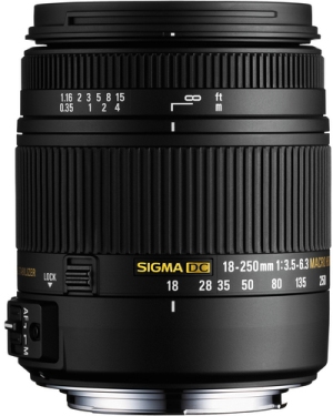 18-250mm F3.5-6.3 DC Macro OS HSM Wide Angle Telephoto Zoom Lens For Sony Alpha & Minolta Maxxum *FREE SHIPPING*