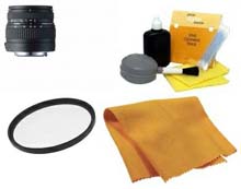 18-50/3.5-5.6 DC F/Sigma SD Digital SLRs (58mm) • 58 UV Filter • Lens Cleaning Kit • Anti Static Cloth *FREE SHIPPING*