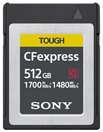 512GB CFexpress Type B TOUGH Memory Card *FREE SHIPPING*