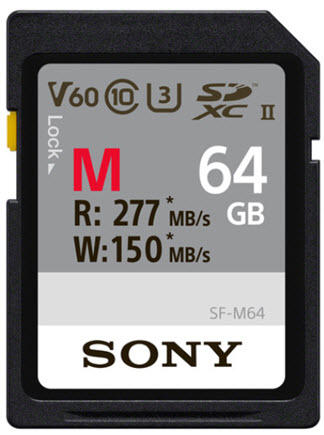 64GB SF-M/T2 UHS-II SDXC Memory Card *FREE SHIPPING*