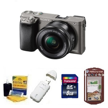 Alpha A6000 Digital SLR Camera Kit Starter Kit - Graphite *FREE SHIPPING*