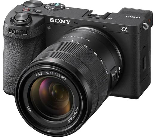 Alpha A6700 26 Megapixel 4K UHD Mirrorless Digital Camera w/SEL 18-135mm OSS Lens Kit - Black *FREE SHIPPING*