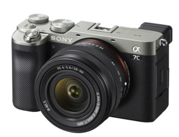 Alpha 7C Full-Frame Mirrorless Compact Camera w/FE 28-60mm Full Frame Lens Kit - Silver *FREE SHIPPING*