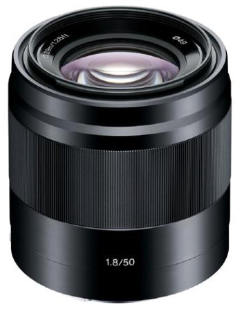 E 50mm f/1.8 OSS APS-C Format Lens - Black *FREE SHIPPING*