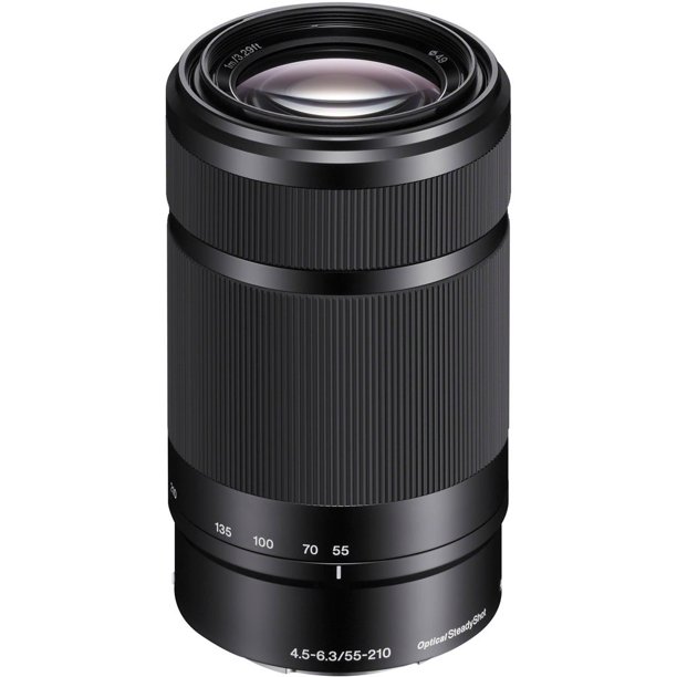 E 55-210mm f/4.5-6.3 APS-C Format Telephoto Zoom Lens - Black *FREE SHIPPING*