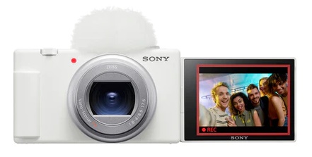 ZV-1 II 20 Megapixel, 18-50mm Lens, 3.0 Inch Flip & Tilt LCD Screen Compact Vloging Camera - White *FREE SHIPPING*