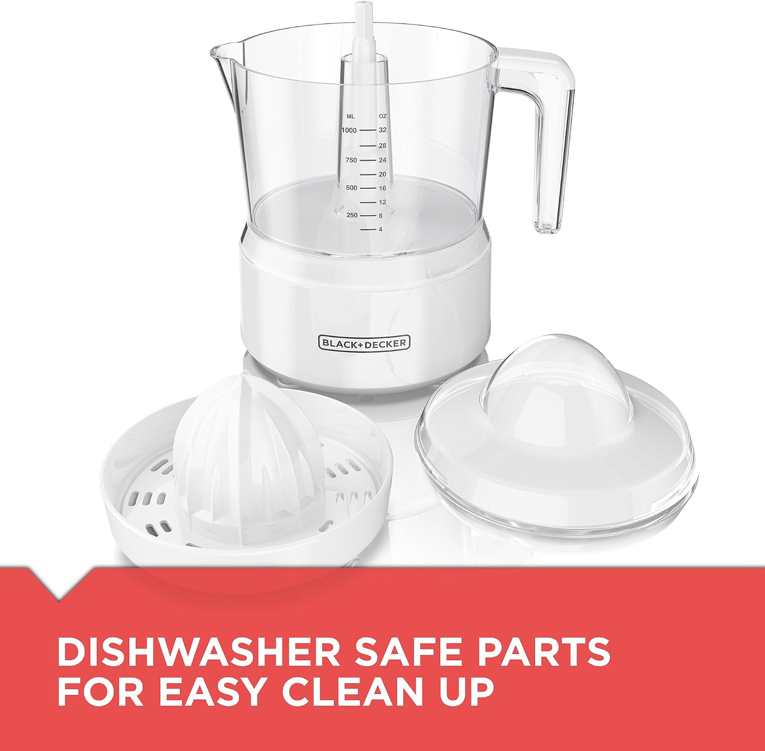 BD CITRUS JUICER PLASTIC WHT *FREE SHIPPING*