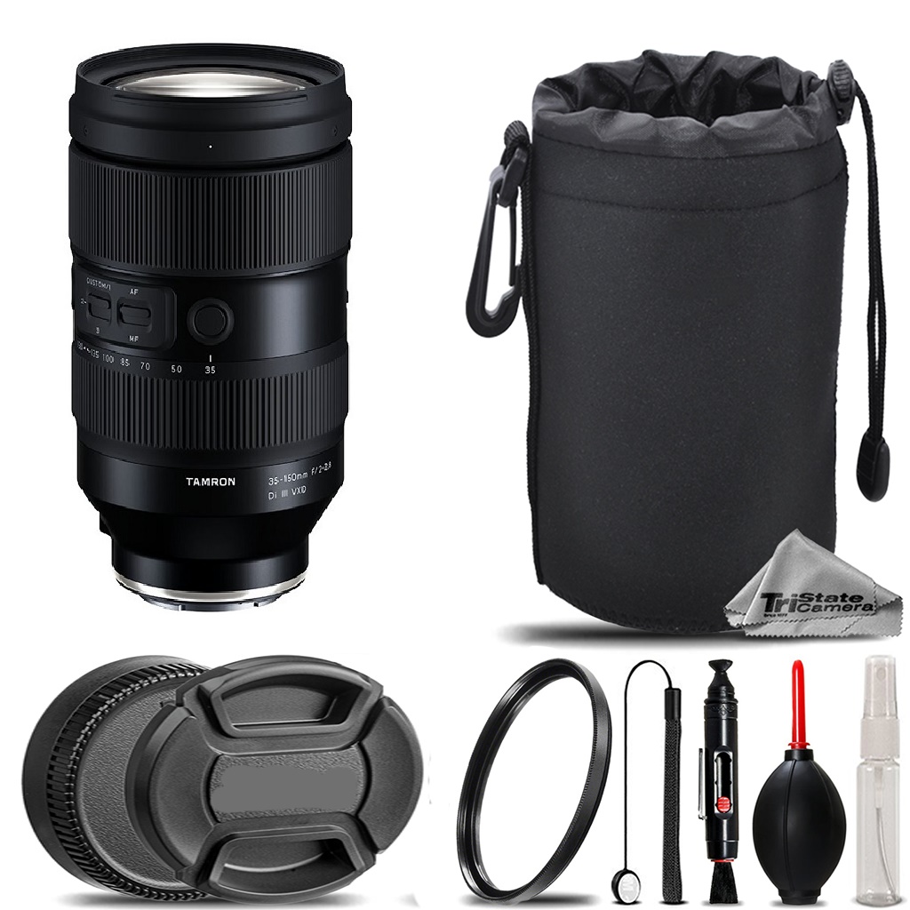 35-150mm f/2-2.8 III VXD Lens for E +UV Filter+ Hood +Lens Pouch-Kit *FREE SHIPPING*