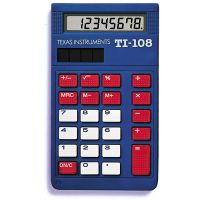 TI-108 Solar Power Calculator/Teachers Kit For K4, (Set of 10)  *FREE SHIPPING*