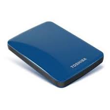 CANVIO CONNECT USB 3.0 PORTABLE HARD DRIVE 500GB IN BLUE *FREE SHIPPING*