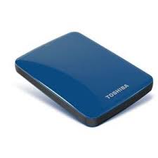 CANVIO CONNECT USB 3.0 PORTABLE HARD DRIVE 1TB IN BLUE *FREE SHIPPING*