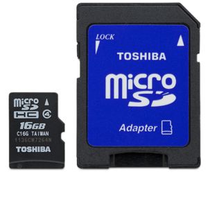 16GB MICROSD CLASS 4 MEMORY CARD WITH ADAPTER *FREE SHIPPING*