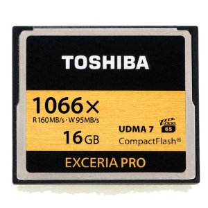 16GB COMPACT FLASH EXCERIA PRO (READ 160 MB/S & WRITE 95MB) *FREE SHIPPING*