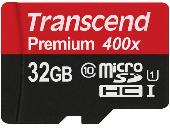 32GB 400x microSDHC UHS-I Premium Memory Card w/microSD Adapter *FREE SHIPPING*