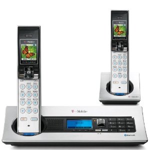 T-Mobile Bluetooth Expandable Cordless Digital Phone System VT5146 with Accessory Handset VT5106