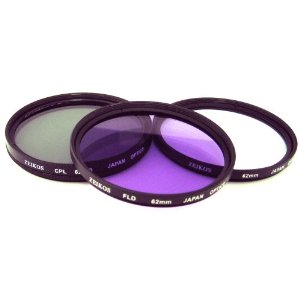 ZE-FLK62  62mm Professional Multi-Coated Glass 3-Piece Filter Kit *FREE SHIPPING*