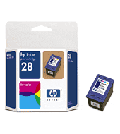 28 Tri-Color Inkjet Print Cartridge (Yield: 190 Pages)